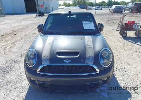 2012 Mini Cooper S из США, поврежденный, VIN WMWZP3C58CT296347